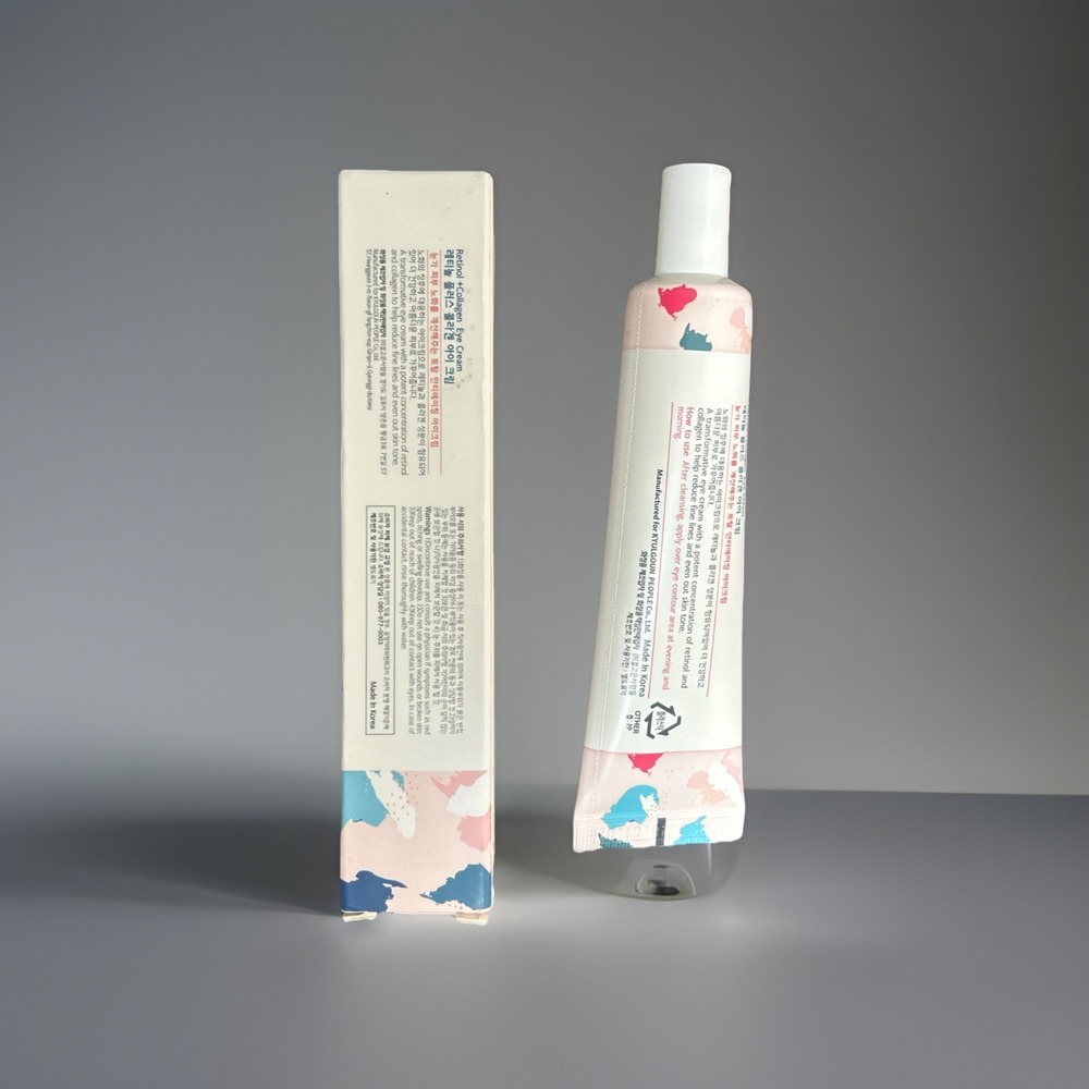 Glamfox Eye Cream Retinol + Collagen 30ml | Firming, Moisturizing, Revitalizing‎ - Picture 4 of 4